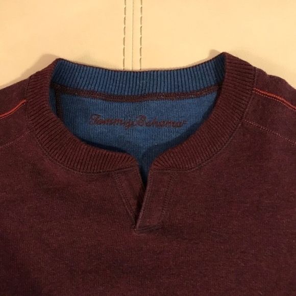 Tommy Bahama Reversible Long Sleeve Sweater Size: L - Picture 7 of 12
